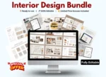 The Interior Design Business 5000+ Interior Design Templates Mega Bundle