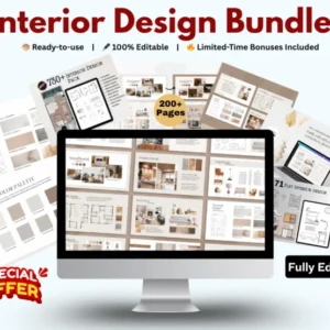 The Interior Design Business 5000+ Interior Design Templates Mega Bundle